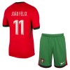 Original Trikotsatz Portugal Joao Felix 11 Heimtrikot EURO 2024 Für Kinder